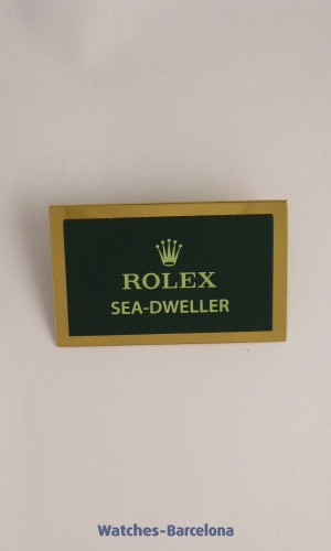 Rolex plate